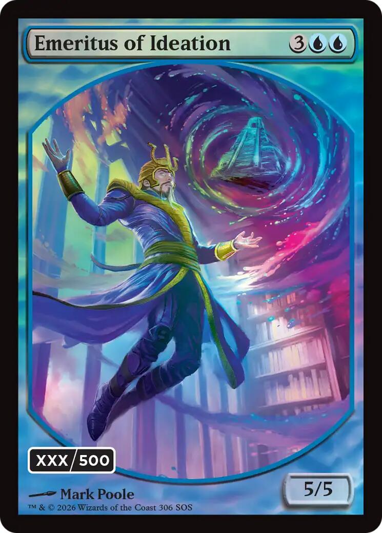 Emeritus of Ideation (Serial Numbered) [Secrets of Strixhaven] | Empire Gaming NC