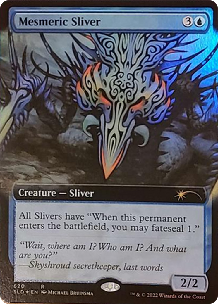 Mesmeric Sliver (Extended Art) [Secret Lair Drop Series] | Empire Gaming NC