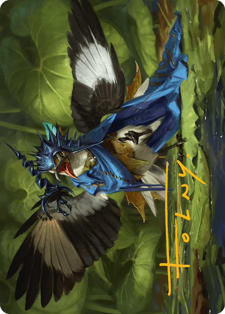 Mockingbird Art Card (Gold-Stamped Signature) [Bloomburrow Art Series] | Empire Gaming NC