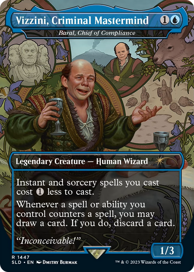 Vizzini, Criminal Mastermind - Baral, Chief of Compliance [Secret Lair Drop Series] | Empire Gaming NC