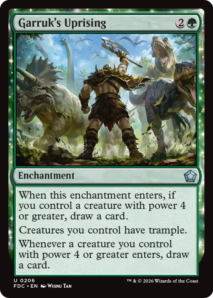 Garruk's Uprising [Foundations Commander] | Empire Gaming NC