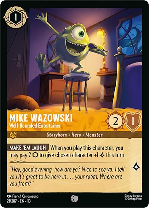 Mike Wazowski - Well-Rounded Entertainer (21/207) [Attack of the Vine!] | Empire Gaming NC