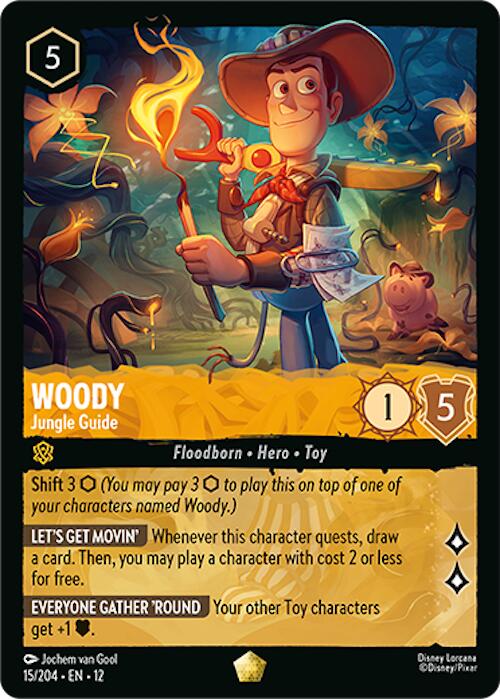 Woody - Jungle Guide (15/204) [Wilds Unknown] | Empire Gaming NC