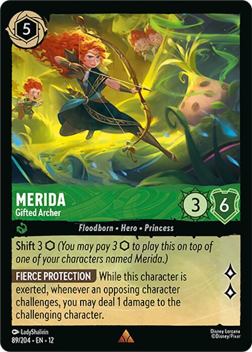 Merida - Gifted Archer (89/204) [Wilds Unknown] | Empire Gaming NC