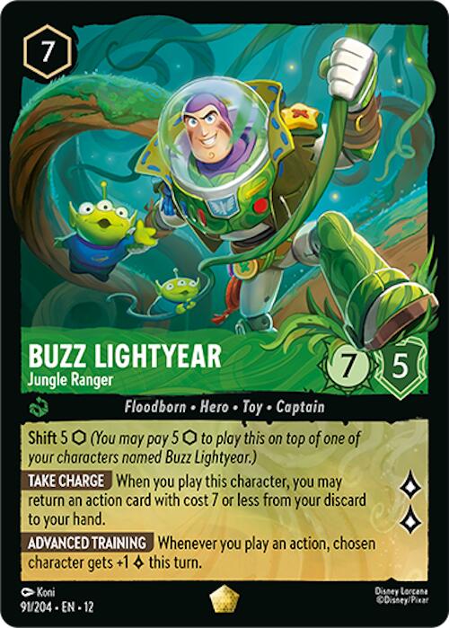Buzz Lightyear - Jungle Ranger (91/204) [Wilds Unknown] | Empire Gaming NC