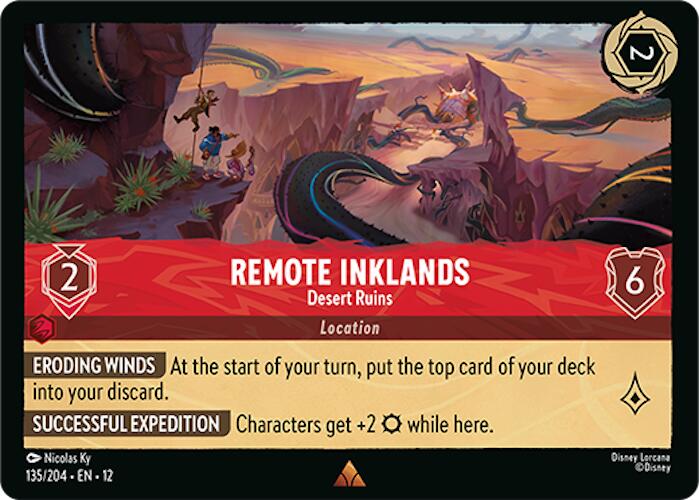 Remote Inklands - Desert Ruins (135/204) [Wilds Unknown] | Empire Gaming NC