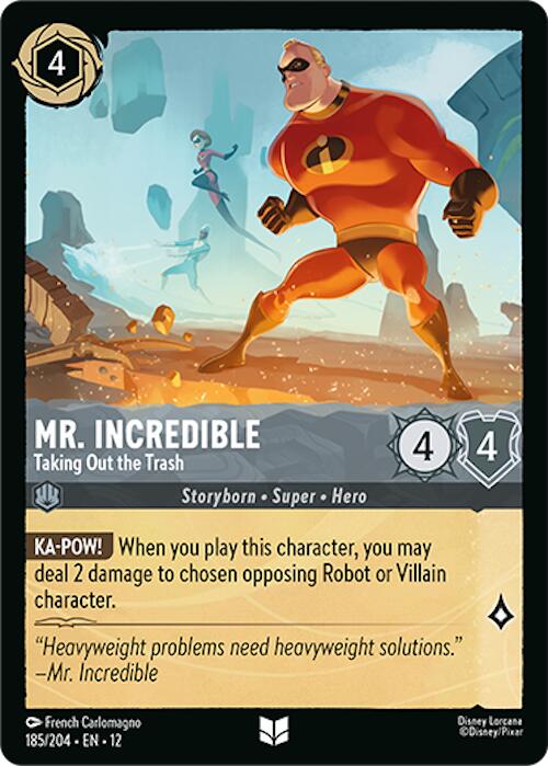 Mr. Incredible - Taking Out the Trash (185/204) [Wilds Unknown] | Empire Gaming NC
