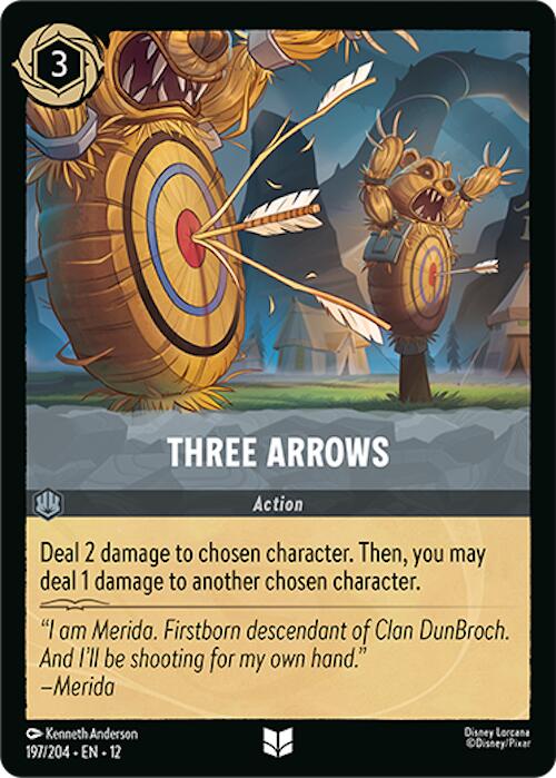 Three Arrows (197/204) [Wilds Unknown] | Empire Gaming NC