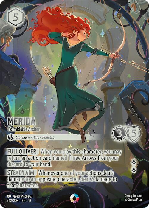 Merida - Formidable Archer (Iconic) (242/204) [Wilds Unknown] | Empire Gaming NC