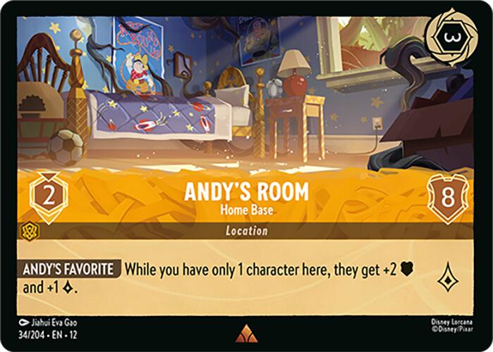 Andy's Room - Home Base (34/204) [Wilds Unknown] | Empire Gaming NC
