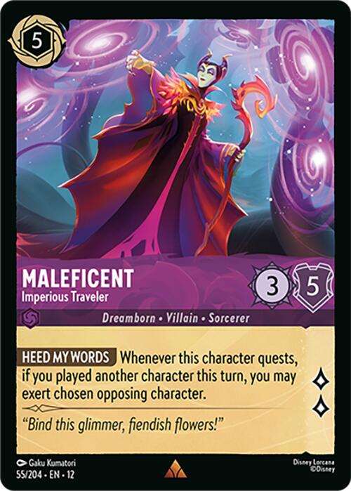 Maleficent - Imperious Traveler (55/204) [Wilds Unknown] | Empire Gaming NC