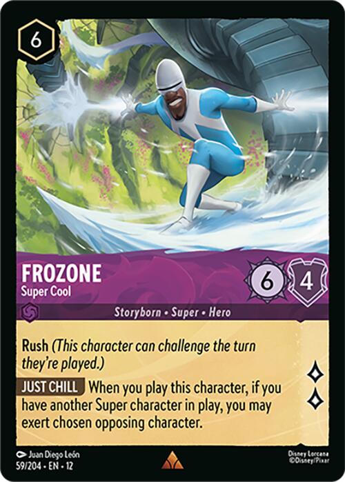 Frozone - Super Cool (59/204) [Wilds Unknown] | Empire Gaming NC