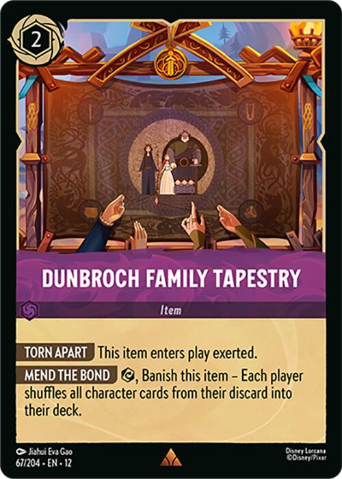 DunBroch Family Tapestry (67/204) [Wilds Unknown] | Empire Gaming NC