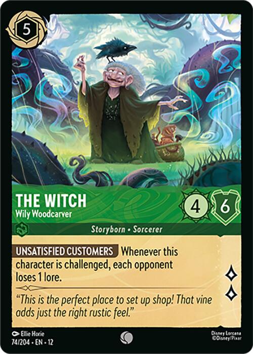 The Witch - Wily Woodcarver (74/204) [Wilds Unknown] | Empire Gaming NC
