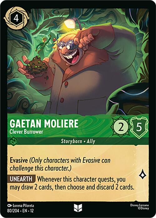 Gaetan Moliere - Clever Burrower (80/204) [Wilds Unknown] | Empire Gaming NC