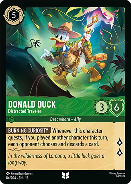 Donald Duck - Distracted Traveler (84/204) [Wilds Unknown] | Empire Gaming NC
