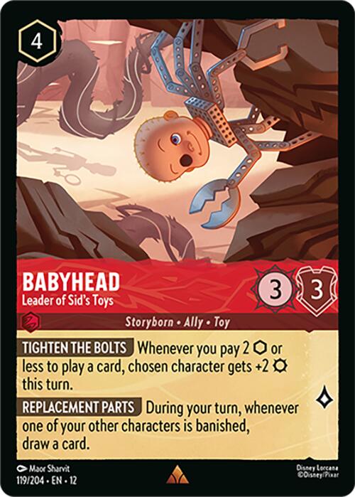 Babyhead - Leader of Sid's Toys (119/204) [Wilds Unknown] | Empire Gaming NC