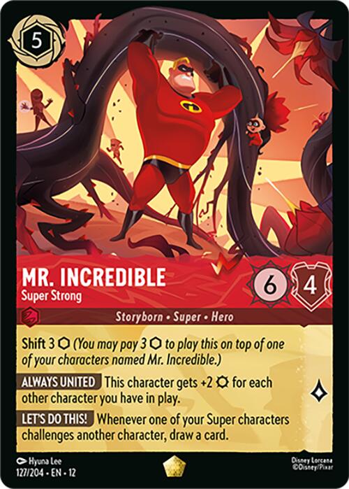 Mr. Incredible - Super Strong (127/204) [Wilds Unknown] | Empire Gaming NC