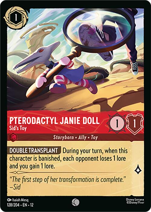 Pterodactyl Janie Doll - Sid's Toy (128/204) [Wilds Unknown] | Empire Gaming NC