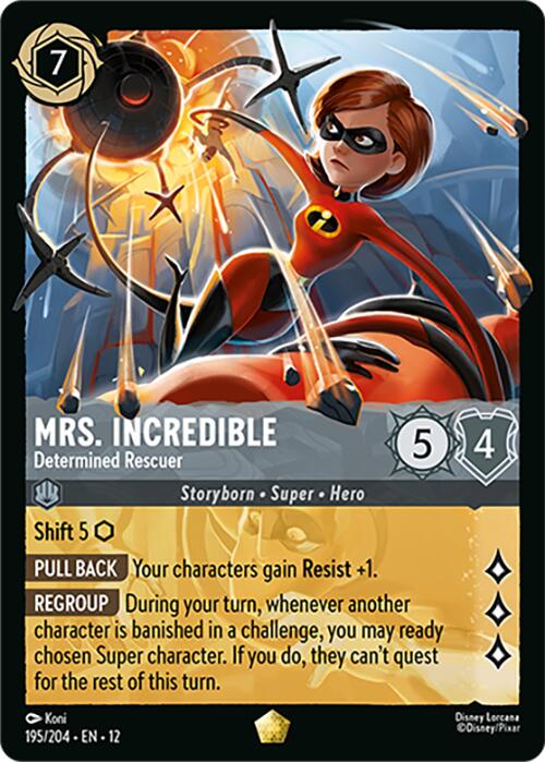 Mrs. Incredible - Determined Rescuer (195/204) [Wilds Unknown] | Empire Gaming NC