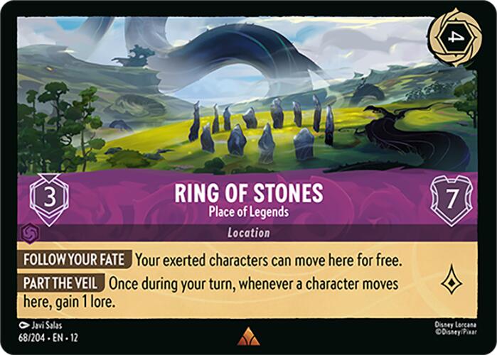 Ring of Stones - Place of Legends (68/204) [Wilds Unknown] | Empire Gaming NC