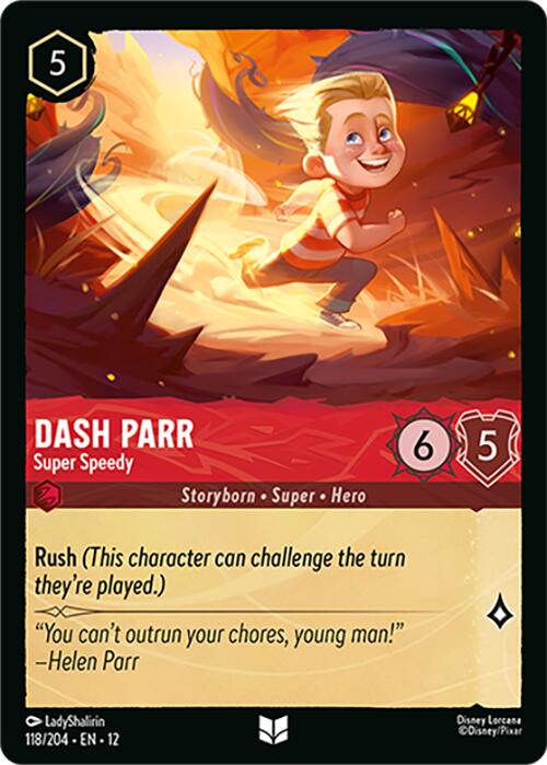 Dash Parr - Super Speedy (118/204) [Wilds Unknown] | Empire Gaming NC
