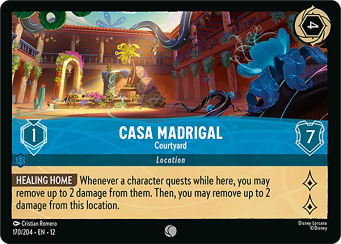 Casa Madrigal - Courtyard (170/204) [Wilds Unknown] | Empire Gaming NC