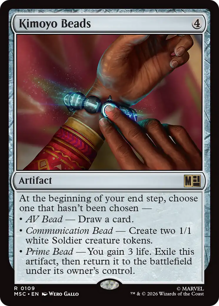 Kimoyo Beads (Surge Foil) [Marvel Super Heroes Commander] | Empire Gaming NC
