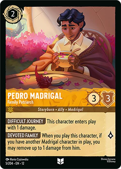 Pedro Madrigal - Family Patriarch (5/204) [Wilds Unknown] | Empire Gaming NC