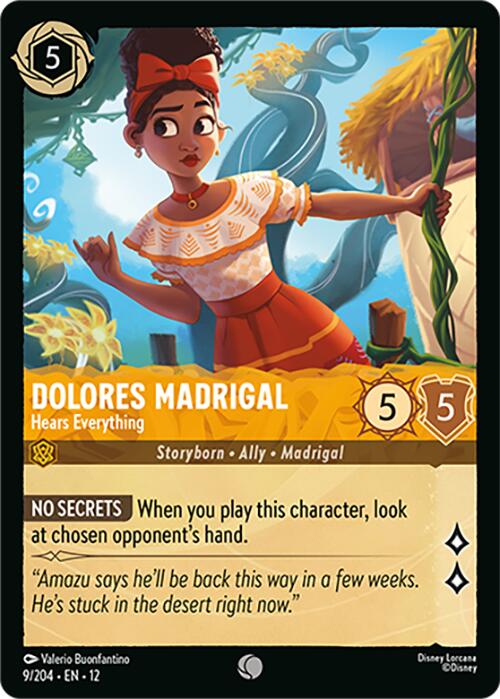 Dolores Madrigal - Hears Everything (9/204) [Wilds Unknown] | Empire Gaming NC