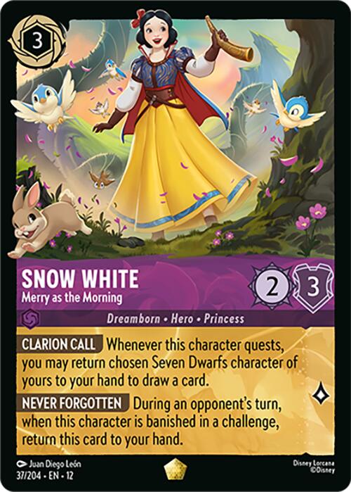 Snow White - Merry as the Morning (37/204) [Wilds Unknown] | Empire Gaming NC