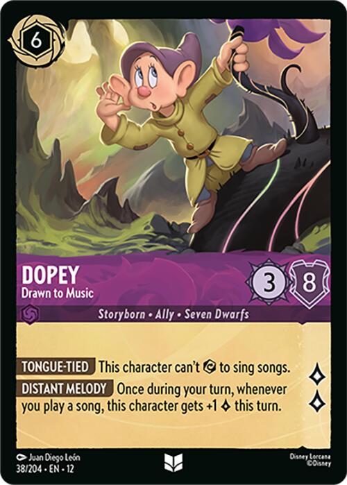 Dopey - Drawn to Music (38/204) [Wilds Unknown] | Empire Gaming NC