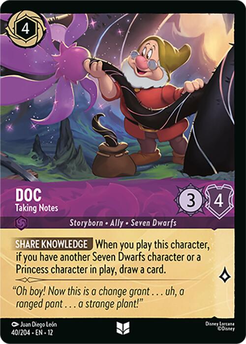 Doc - Taking Notes (Foil) (40/204) [Wilds Unknown] | Empire Gaming NC