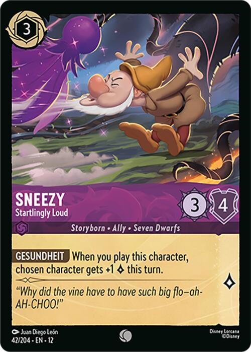Sneezy - Startlingly Loud (42/204) [Wilds Unknown] | Empire Gaming NC