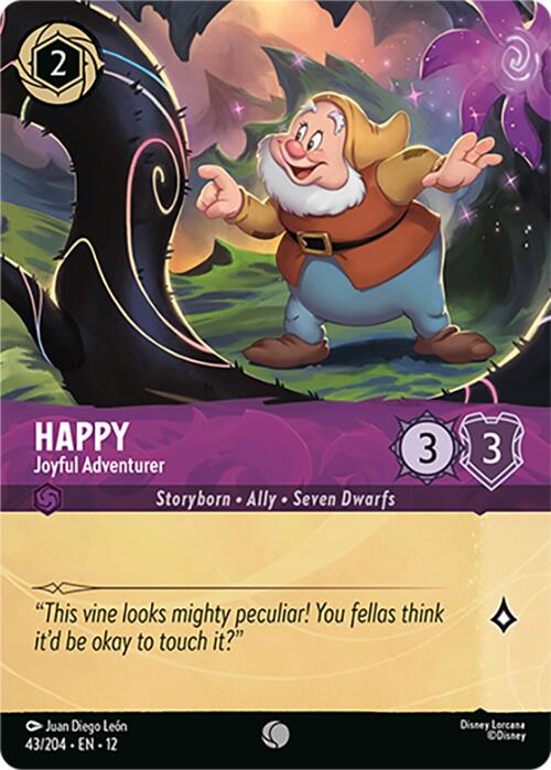Happy - Joyful Adventurer (Foil) (43/204) [Wilds Unknown] | Empire Gaming NC