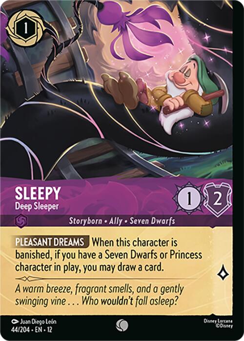 Sleepy - Deep Sleeper (Foil) (44/204) [Wilds Unknown] | Empire Gaming NC