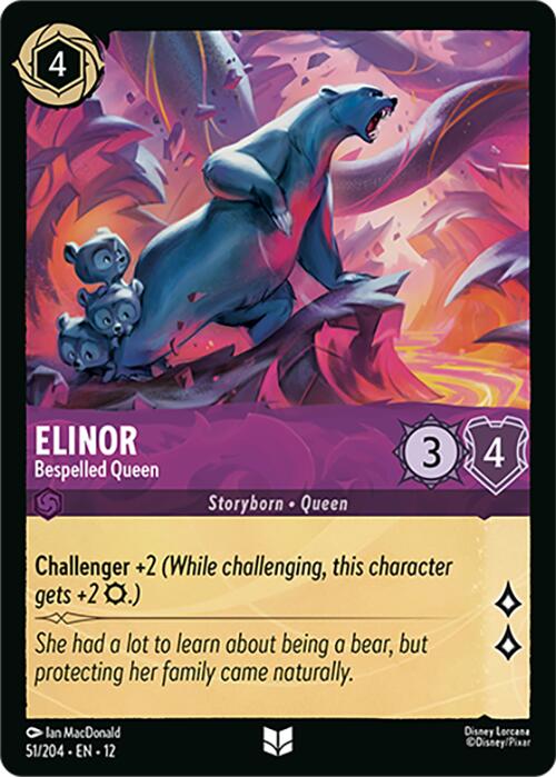 Elinor - Bespelled Queen (51/204) [Wilds Unknown] | Empire Gaming NC