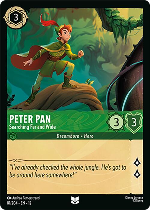Peter Pan - Searching Far and Wide (81/204) [Wilds Unknown] | Empire Gaming NC