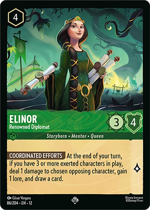 Elinor - Renowned Diplomat (86/204) [Wilds Unknown] | Empire Gaming NC