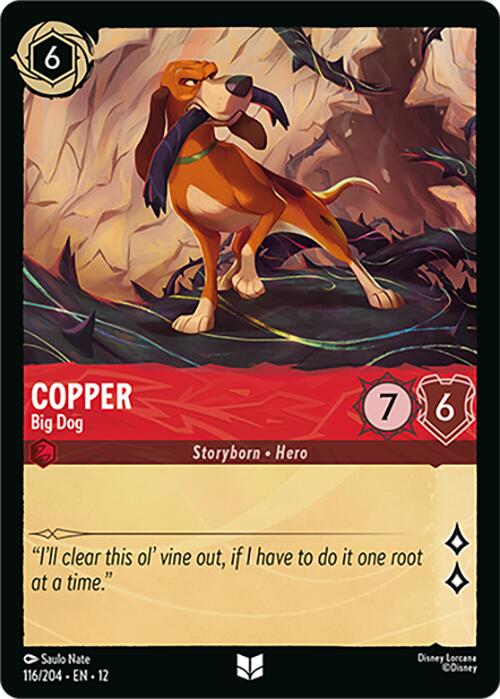 Copper - Big Dog (116/204) [Wilds Unknown] | Empire Gaming NC