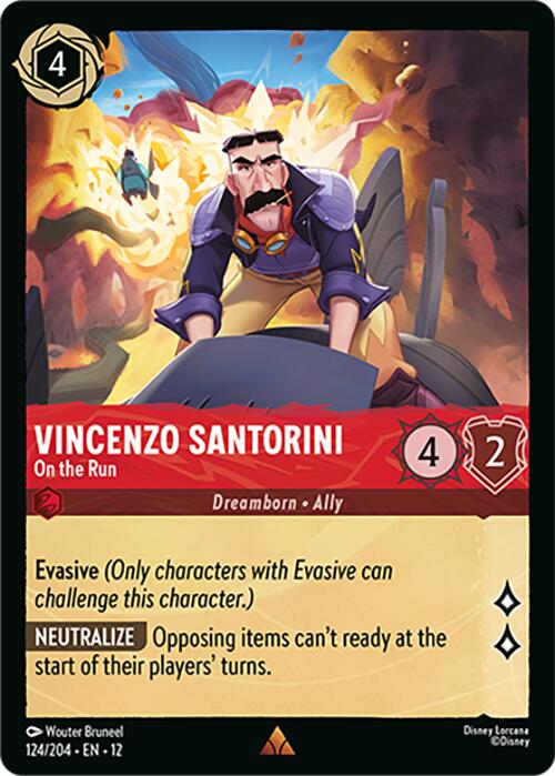 Vincenzo Santorini - On the Run (124/204) [Wilds Unknown] | Empire Gaming NC