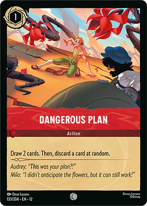Dangerous Plan (133/204) [Wilds Unknown] | Empire Gaming NC