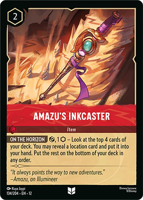 Amazu's Inkcaster (134/204) [Wilds Unknown] | Empire Gaming NC