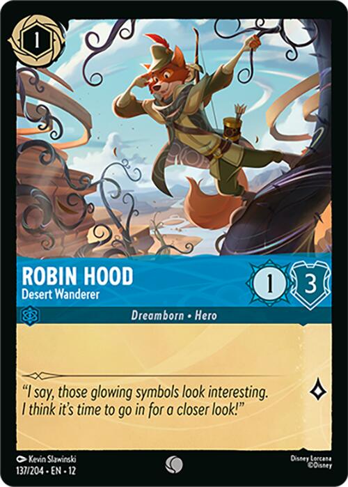 Robin Hood - Desert Wanderer (137/204) [Wilds Unknown] | Empire Gaming NC