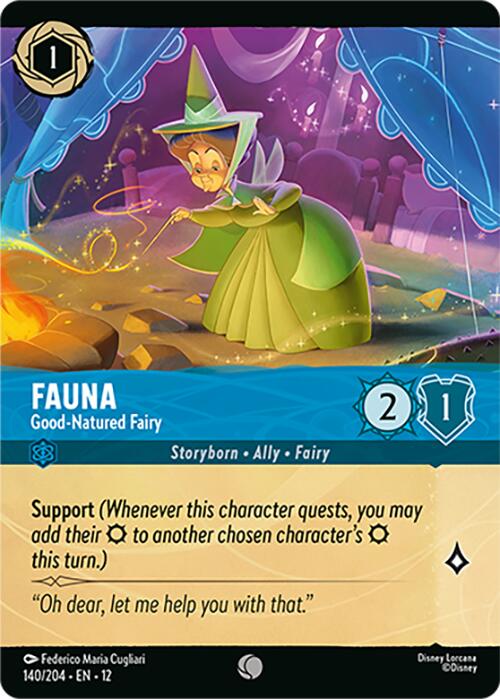 Fauna - Good-Natured Fairy (Foil) (140/204) [Wilds Unknown] | Empire Gaming NC