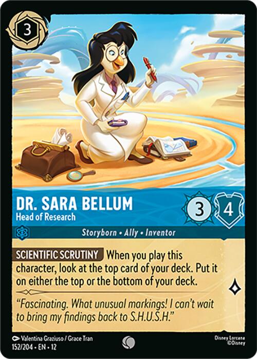 Dr. Sara Bellum - Head of Research (152/204) [Wilds Unknown] | Empire Gaming NC