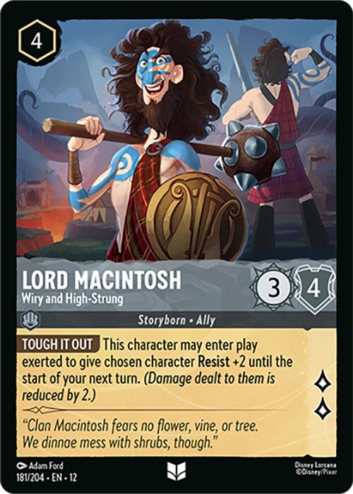Lord Macintosh - Wiry and High-Strung (181/204) [Wilds Unknown] | Empire Gaming NC