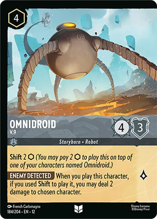 Omnidroid - V.9 (Foil) (184/204) [Wilds Unknown] | Empire Gaming NC