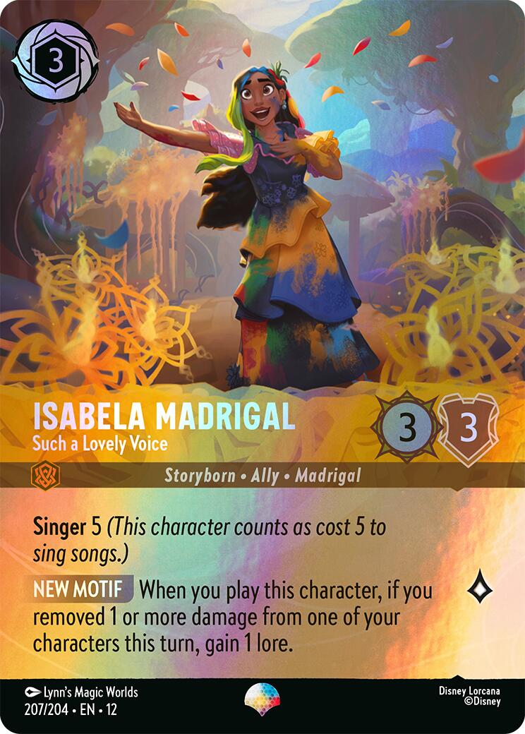 Isabela Madrigal - Such a Lovely Voice (Epic) (207/204) [Wilds Unknown] | Empire Gaming NC