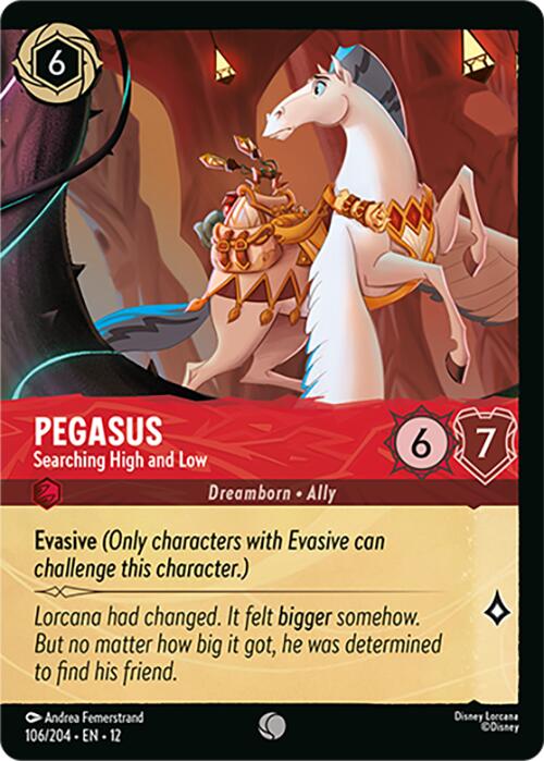 Pegasus - Searching High and Low (Foil) (106/204) [Wilds Unknown] | Empire Gaming NC